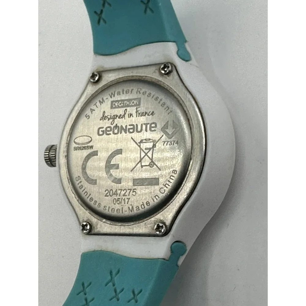 Geonaute Decathlon Womens Watch Analog New Battery 28MM‎ 7.5